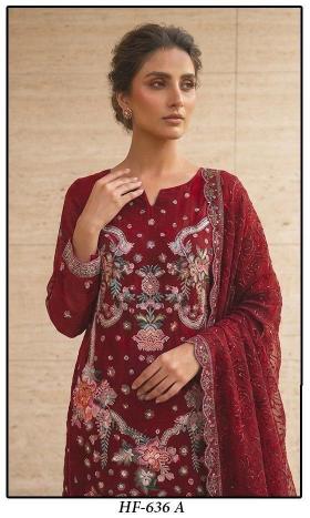 Hoor Tex 636 A To C catalog pakistani suits wholesalers in pakistan