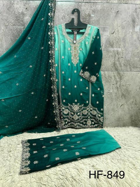 Hoor Tex 849 A To D catalog buy pakistani suits wholesale