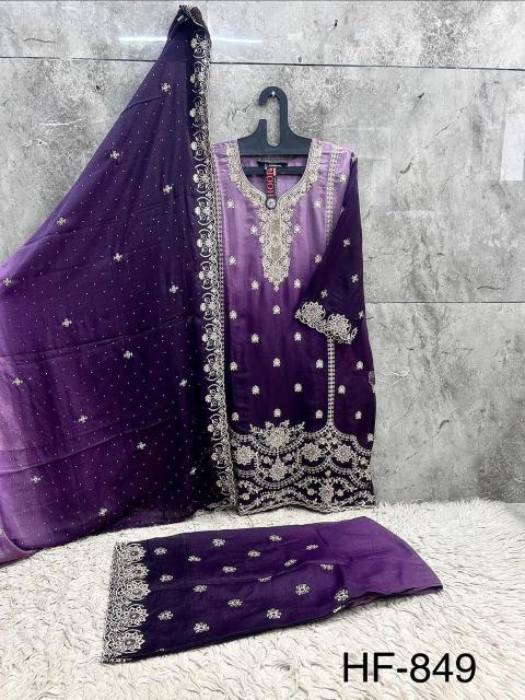 Hoor Tex 849 A To D catalog buy pakistani suits wholesale