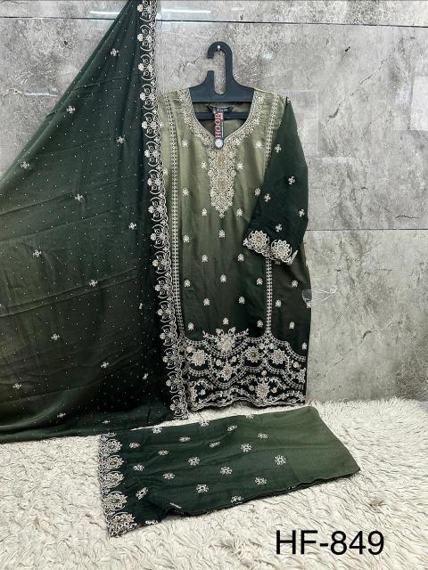 Hoor Tex 849 A To D catalog buy pakistani suits wholesale