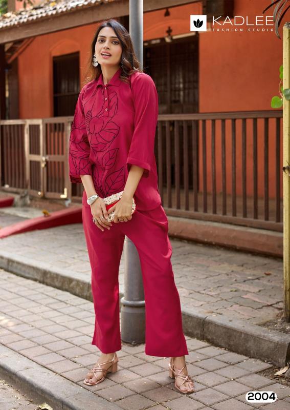 Kadlee Golden Lady catalog co ord sets wholesale delhi