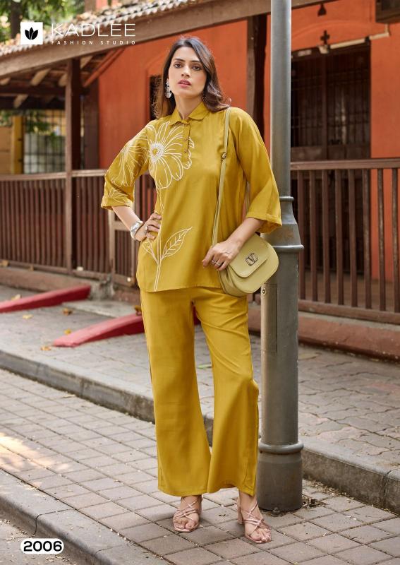 Kadlee Golden Lady catalog co ord sets wholesale delhi
