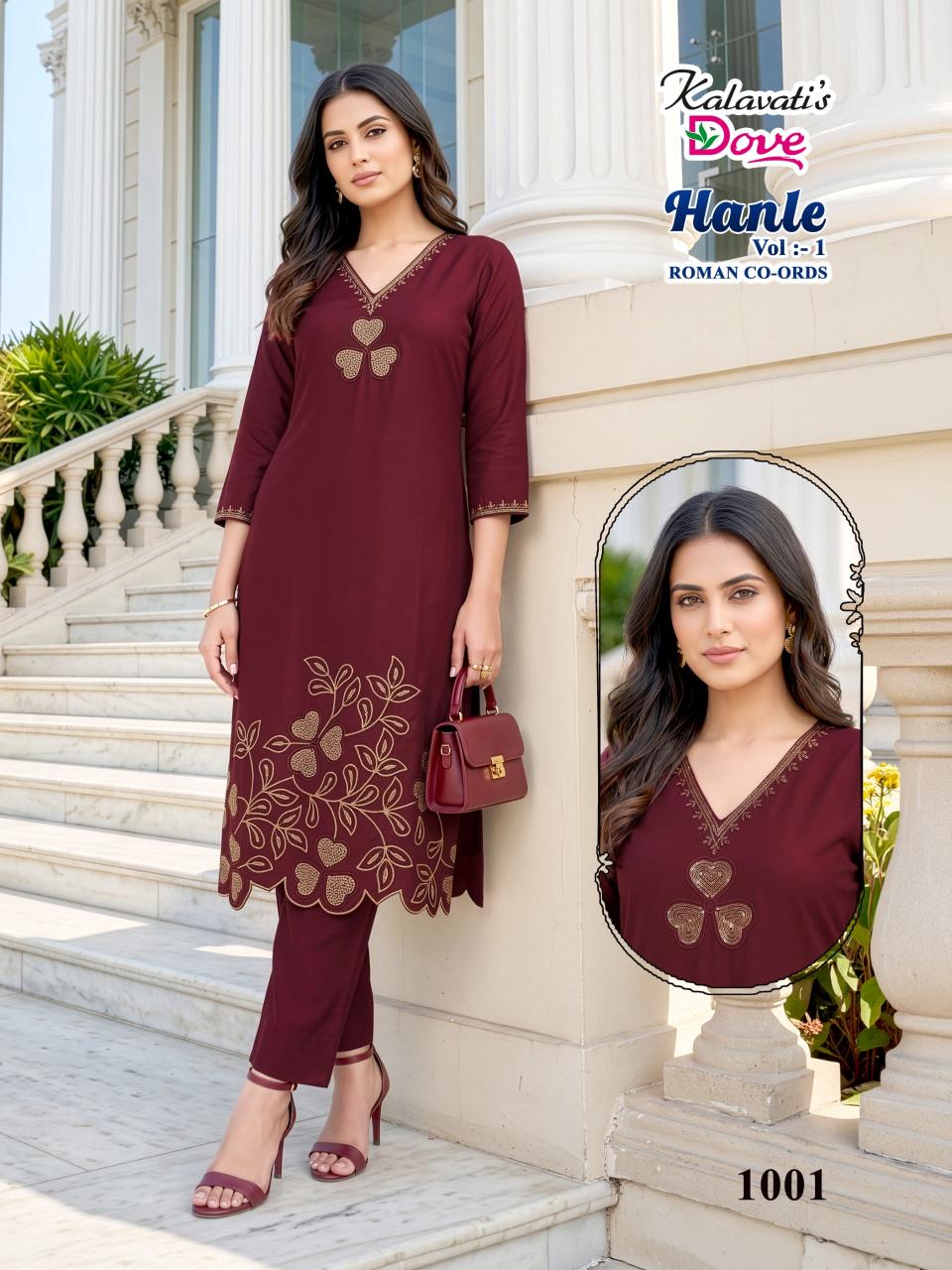 Kalavati Hanle vol 1 catalog wholesale co ord set shop near me