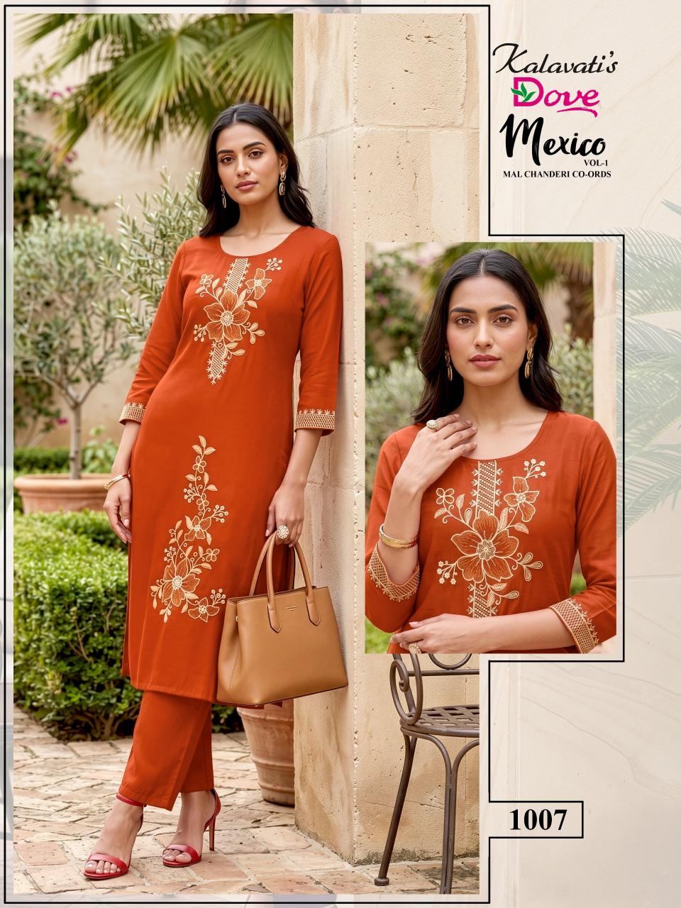 Kalavati Mexico vol 2 catalog kurti wholesaler india