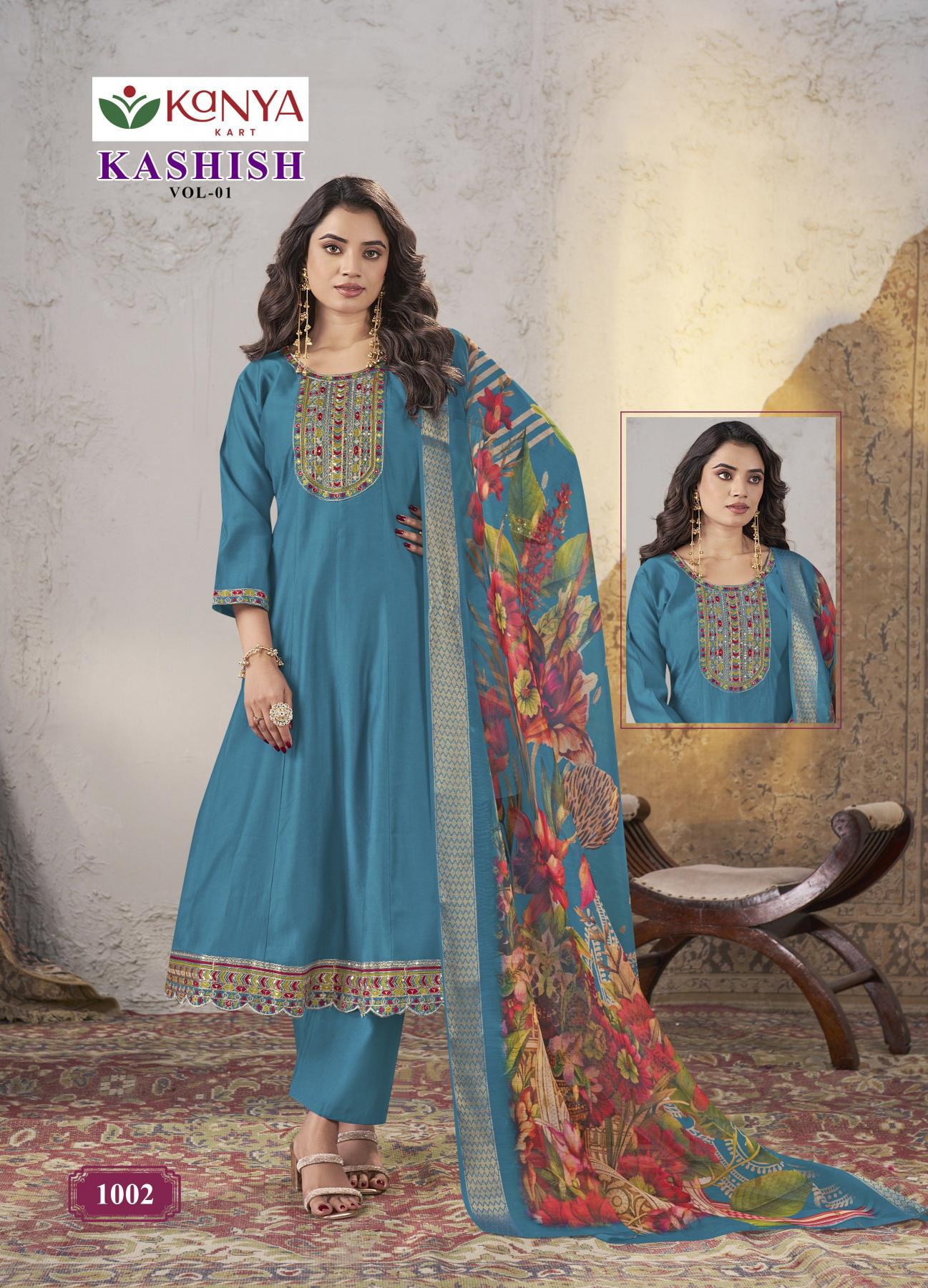 Kanya Kashish vol 1 catalog wholesale kurties in surath