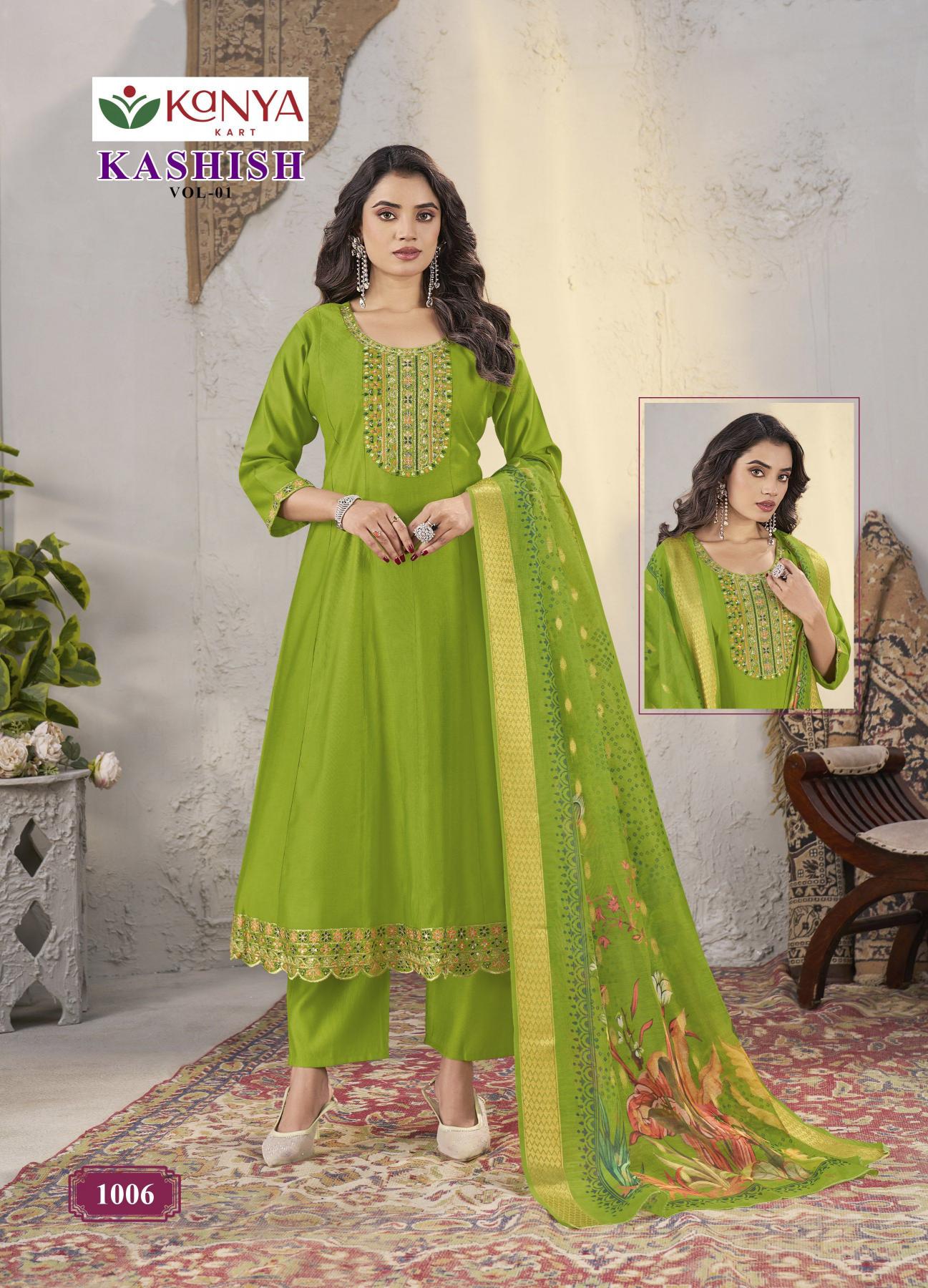 Kanya Kashish vol 1 catalog wholesale kurties in surath