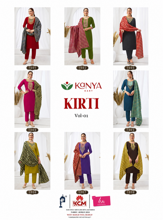 Kanya Kriti vol 1 catalog wholesale kurti market in navi mumbai
