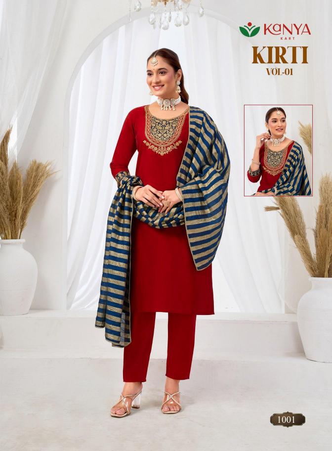 Kanya Kriti vol 1 catalog wholesale kurti market in navi mumbai