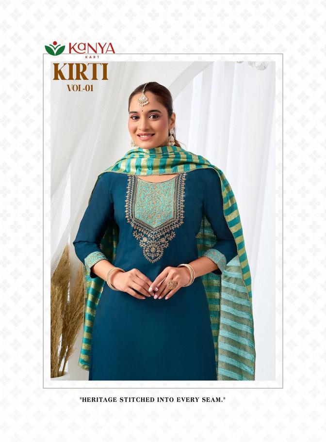 Kanya Kriti vol 1 catalog wholesale kurti market in navi mumbai