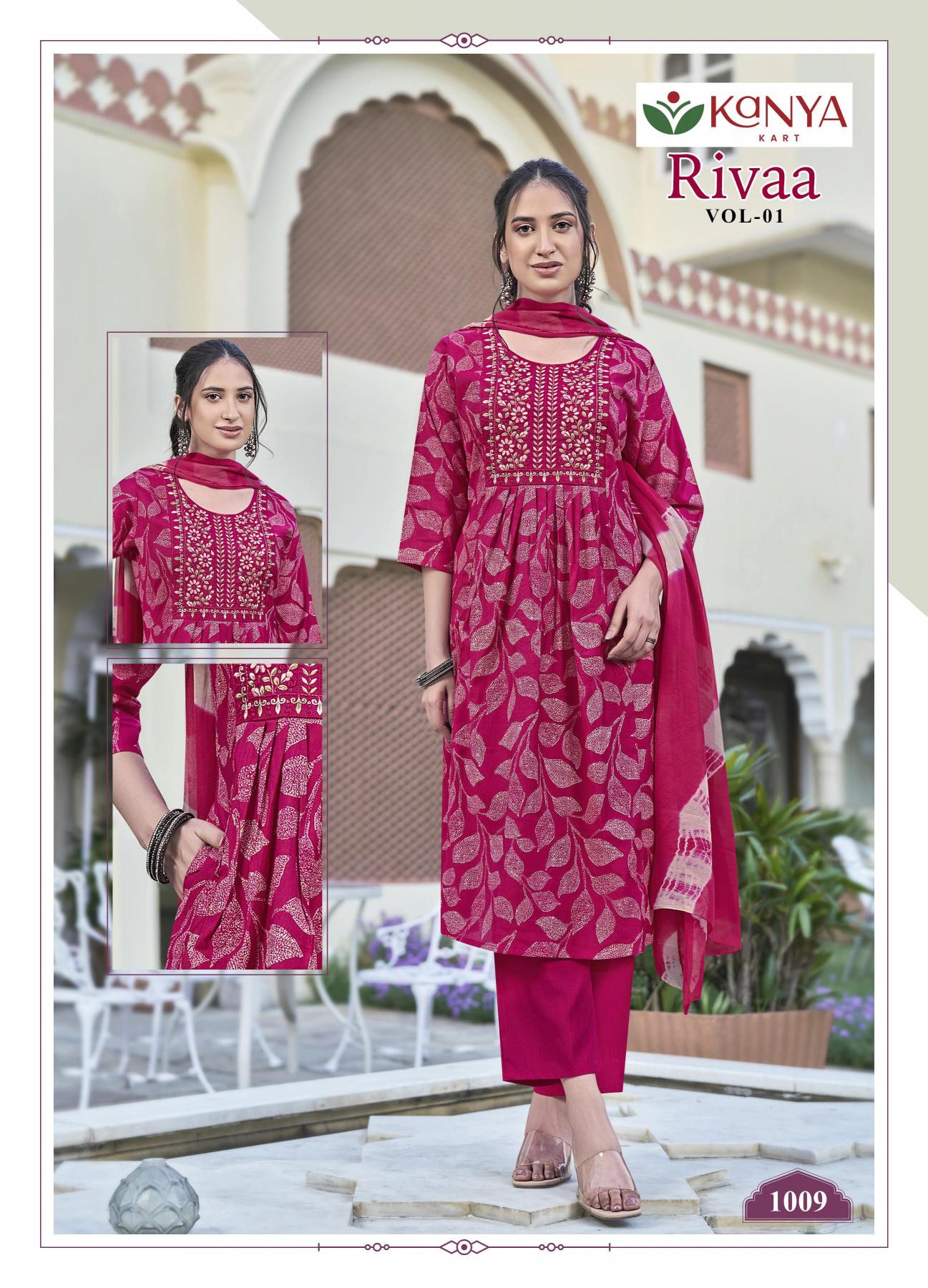 Kanya Riva vol 1 catalog wholesale kurties in bandra