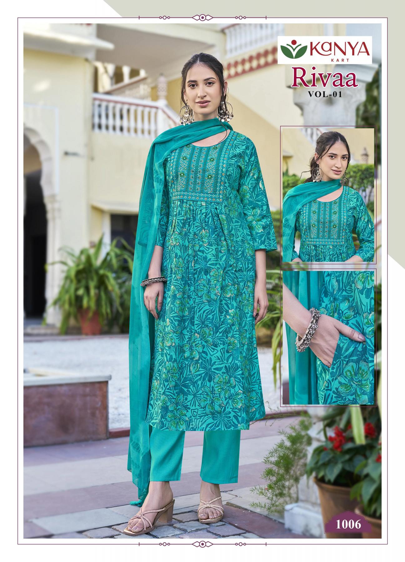 Kanya Riva vol 1 catalog wholesale kurties in bandra