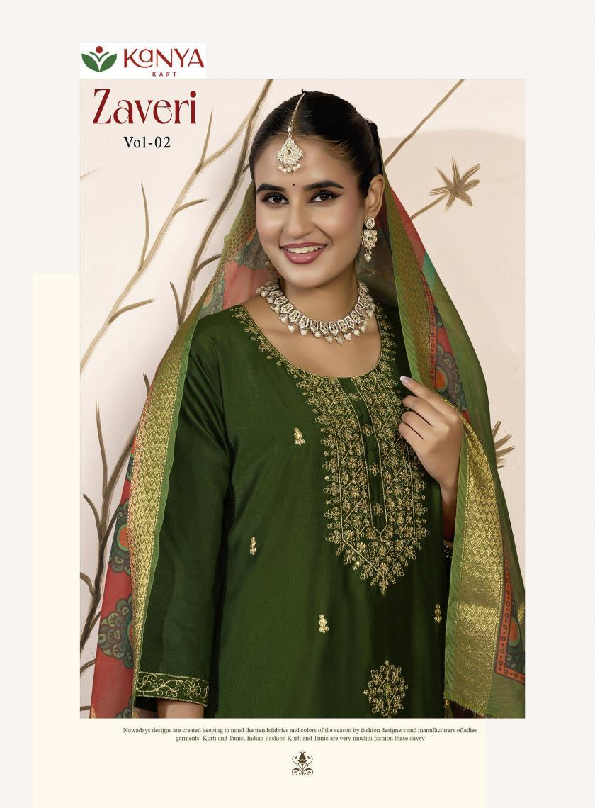 Kanya Zaveri vol 2 catalog wholesale kurti shop in surat