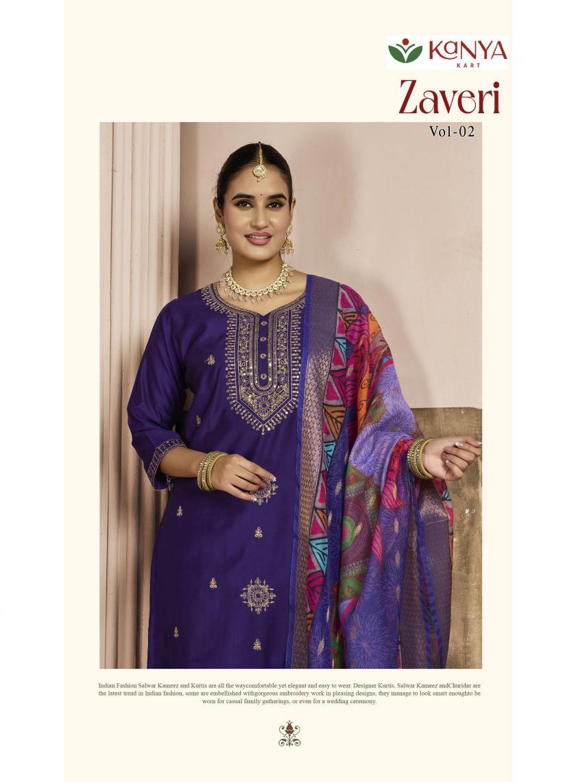 Kanya Zaveri vol 2 catalog wholesale kurti shop in surat