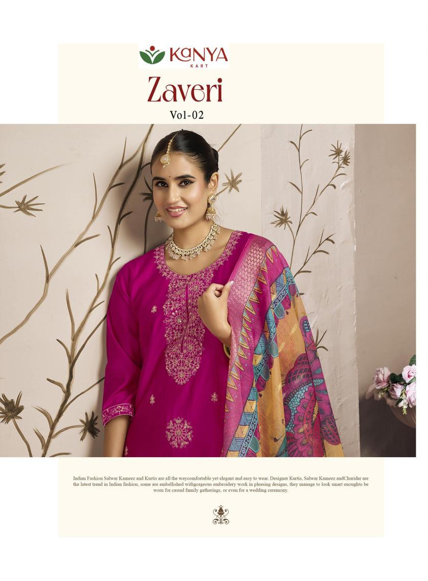 Kanya Zaveri vol 2 catalog wholesale kurti shop in surat