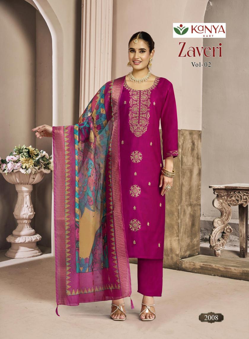 Kanya Zaveri vol 2 catalog wholesale kurti shop in surat