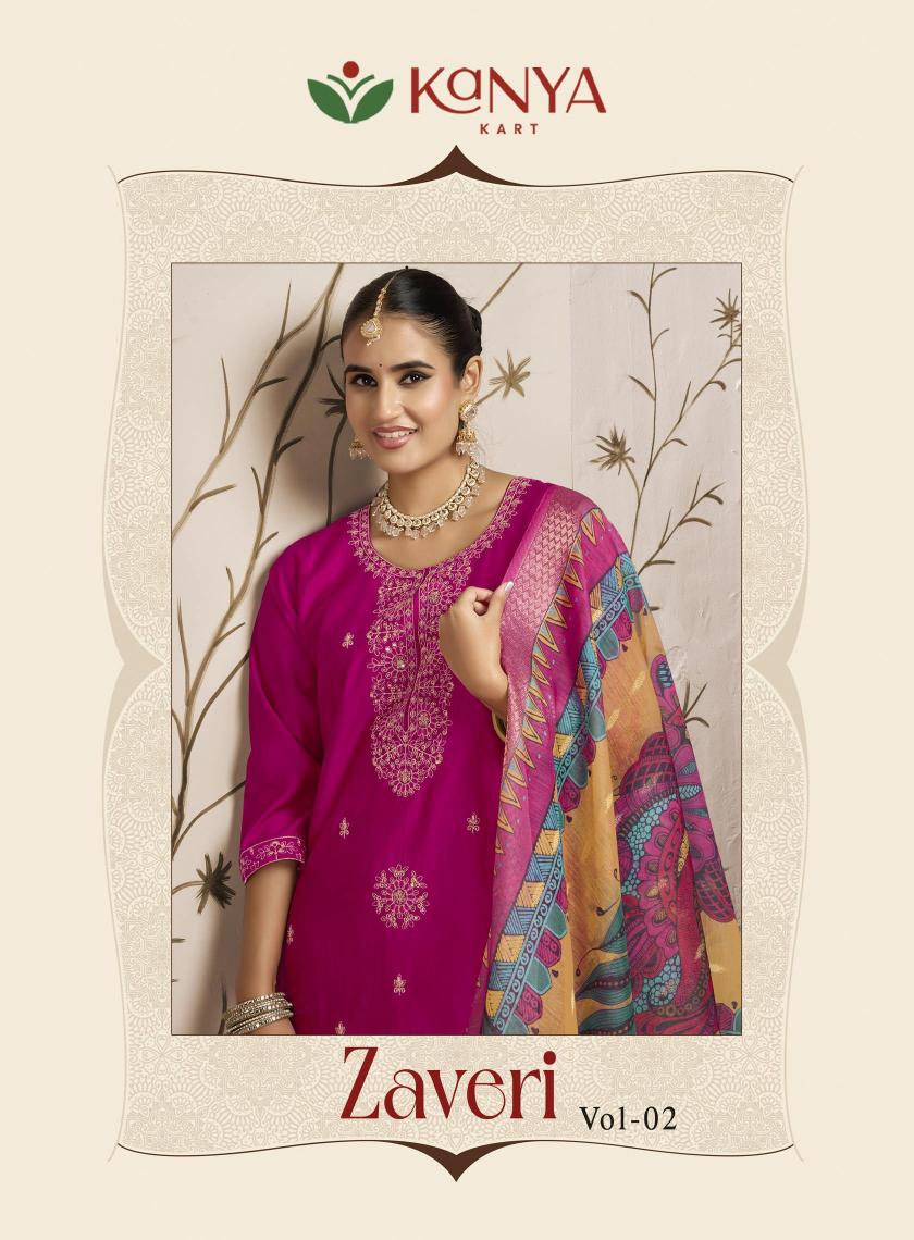 Kanya Zaveri vol 2 catalog wholesale kurti shop in surat