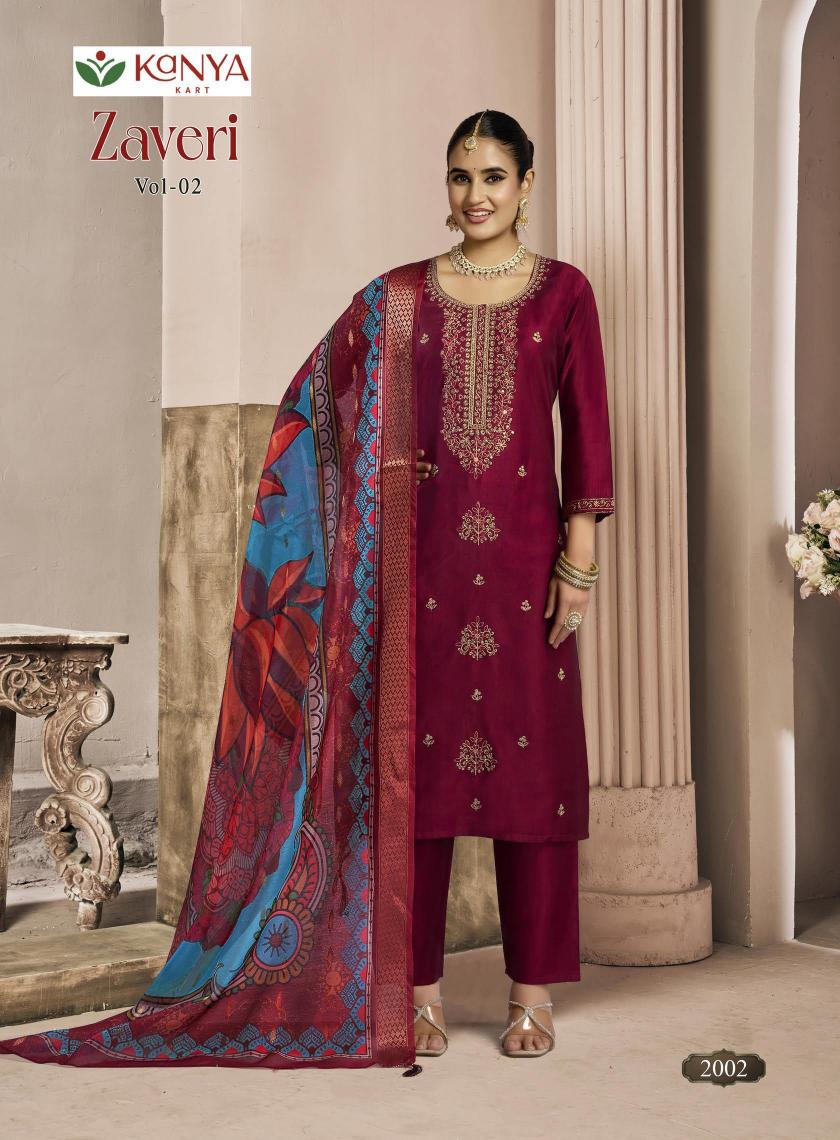 Kanya Zaveri vol 2 catalog wholesale kurti shop in surat