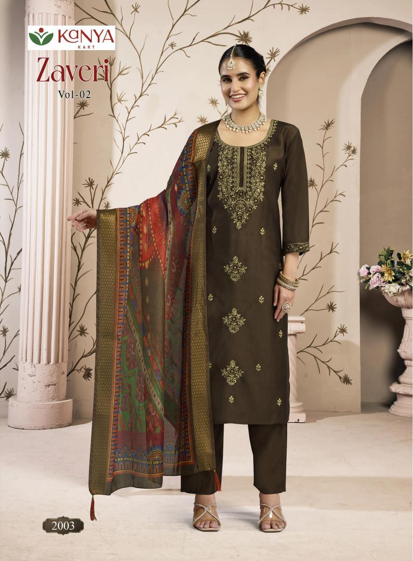 Kanya Zaveri vol 2 catalog wholesale kurti shop in surat