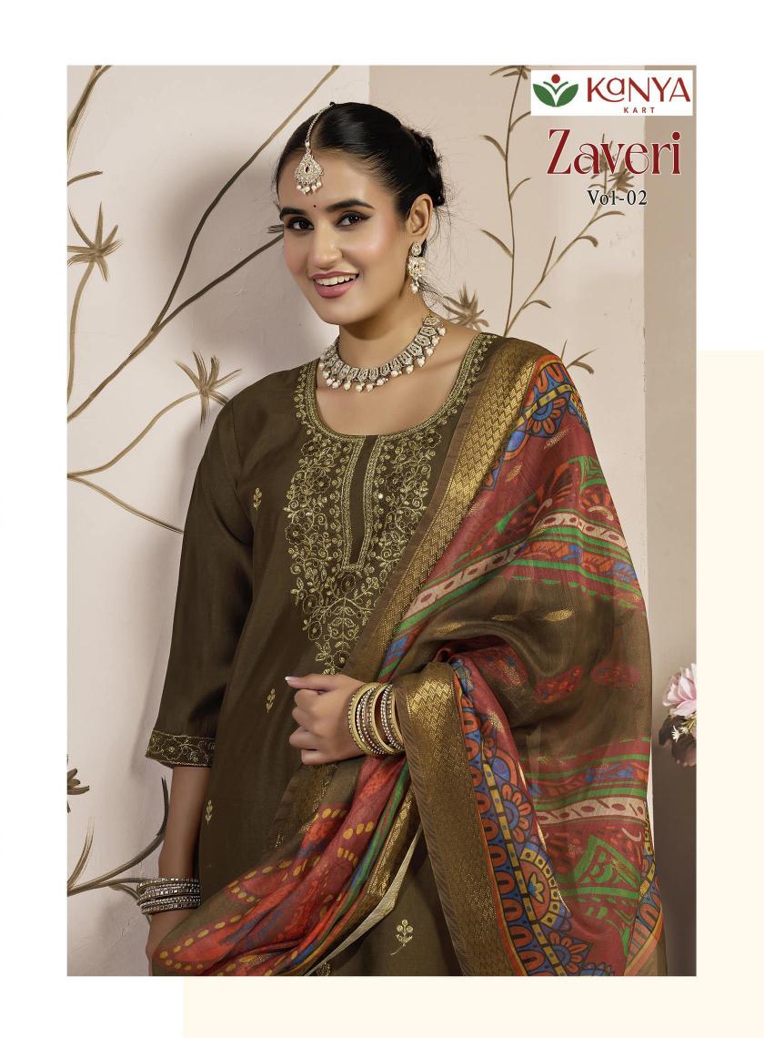 Kanya Zaveri vol 2 catalog wholesale kurti shop in surat