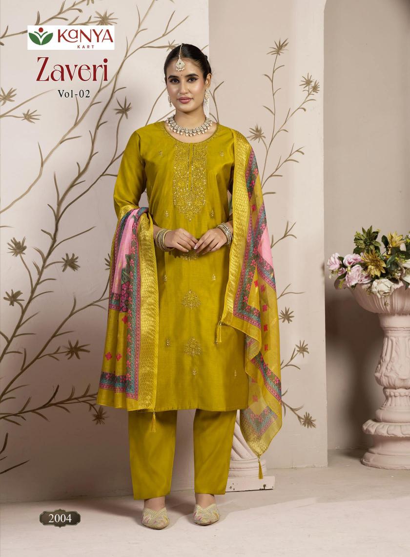 Kanya Zaveri vol 2 catalog wholesale kurti shop in surat