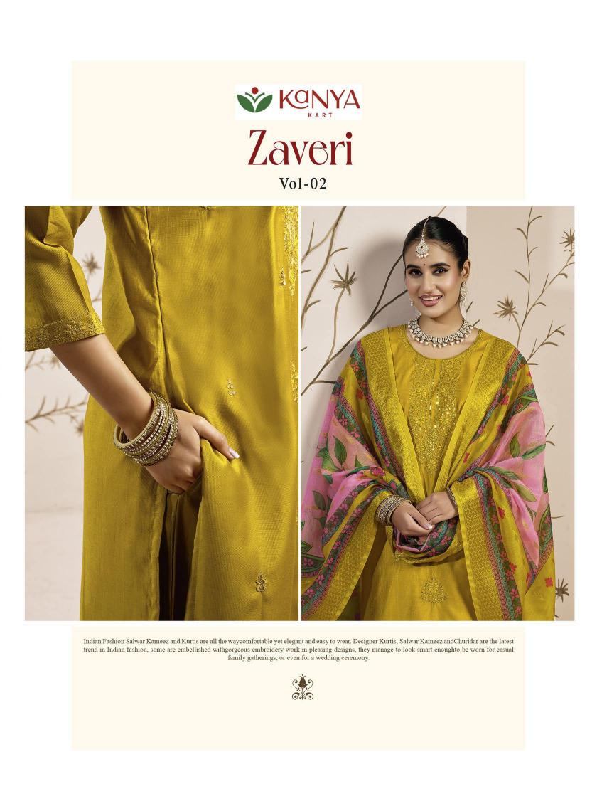 Kanya Zaveri vol 2 catalog wholesale kurti shop in surat