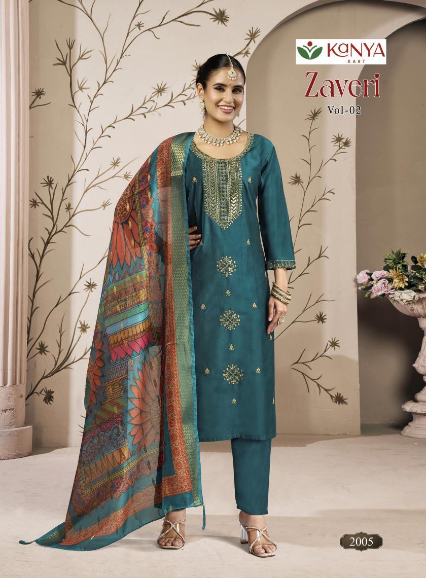 Kanya Zaveri vol 2 catalog wholesale kurti shop in surat