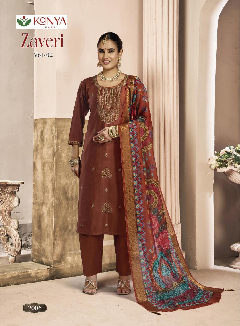 Kanya Zaveri vol 2 catalog wholesale kurti shop in surat