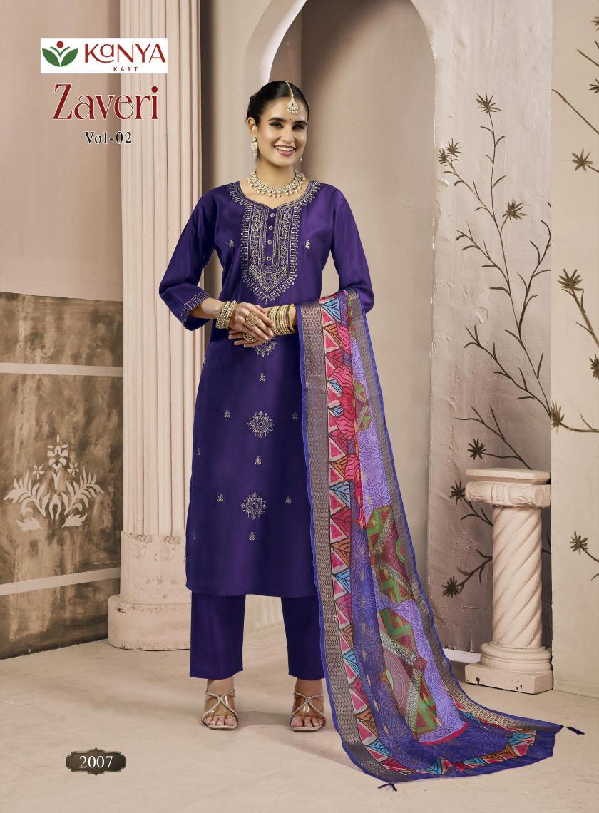 Kanya Zaveri vol 2 catalog wholesale kurti shop in surat