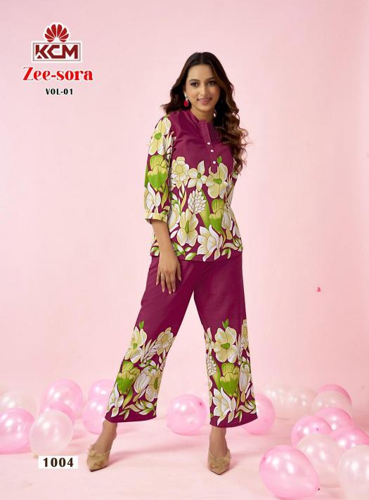 Kanya Zee Sora catalog coord set for women wholesale
