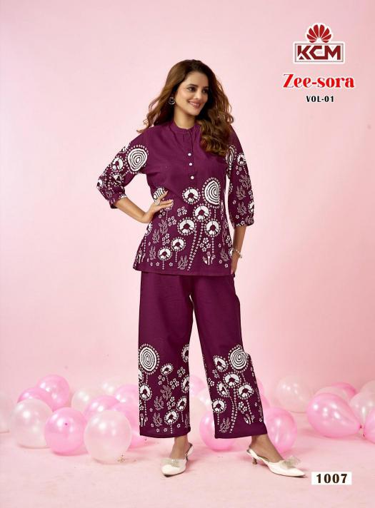 Kanya Zee Sora catalog coord set for women wholesale
