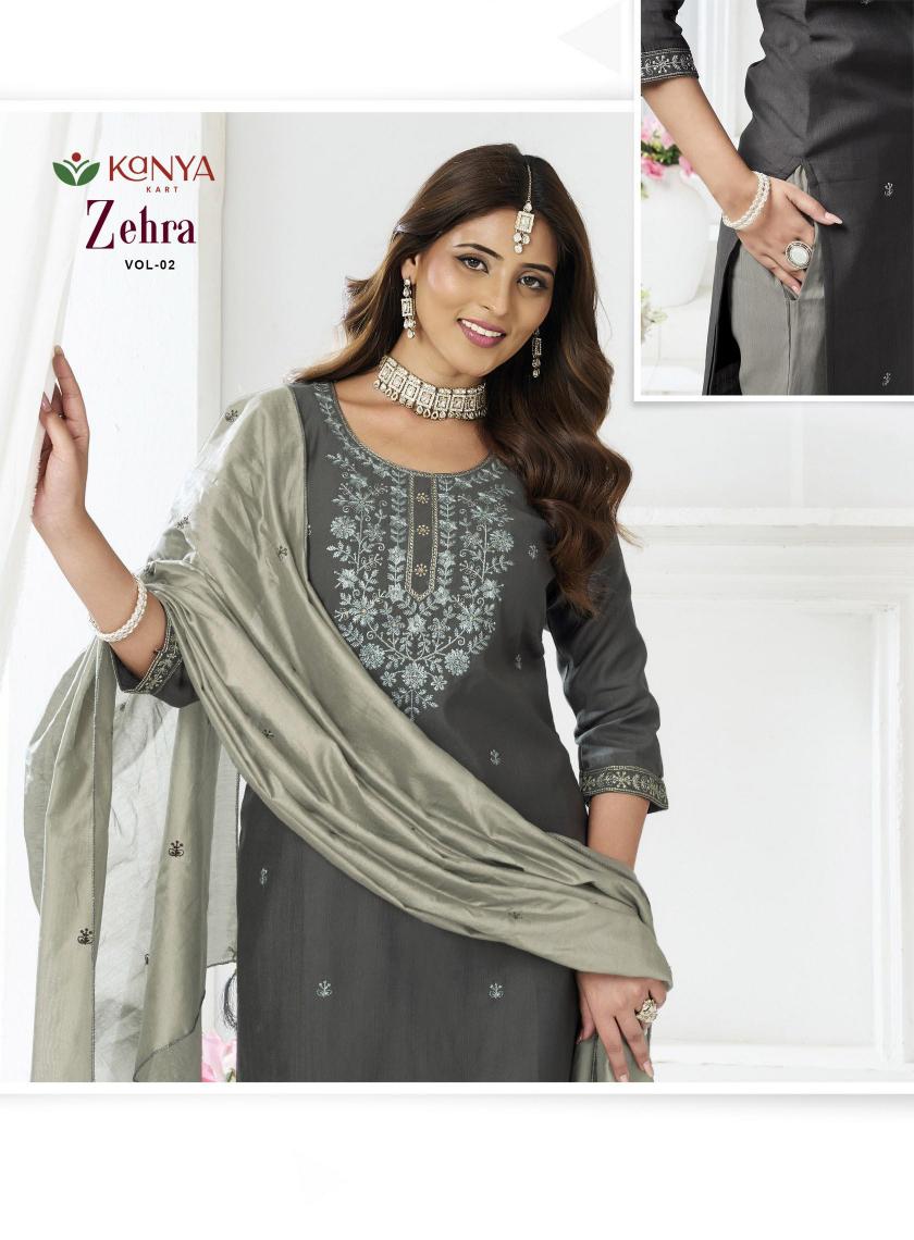Kanya Zehra vol 2 catalog wholesale ladies kurti in surat