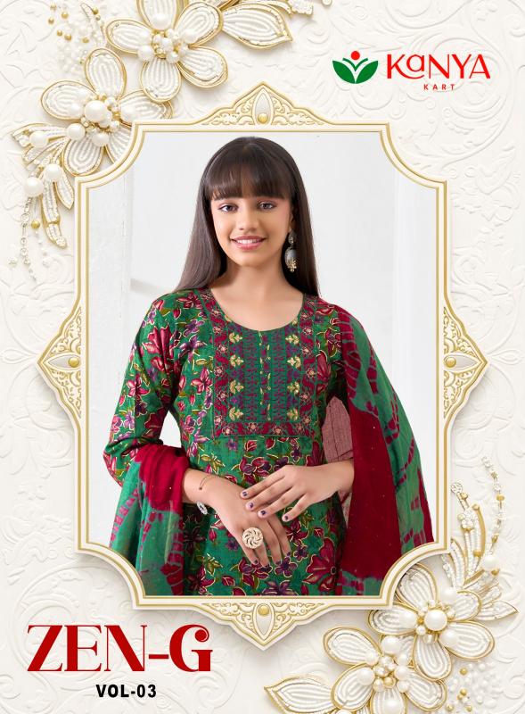Kanya Zen G vol 3 catalog kids wear wholesale market