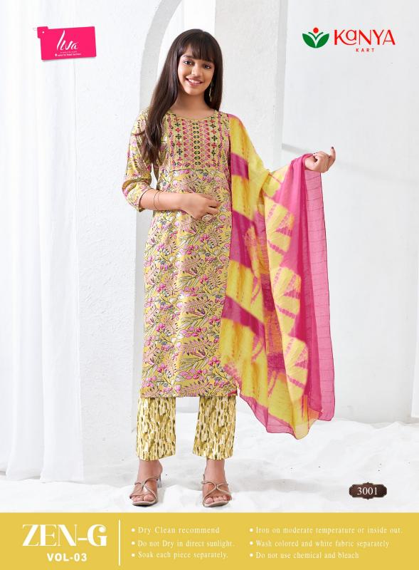 Kanya Zen G vol 3 catalog kids wear wholesale market