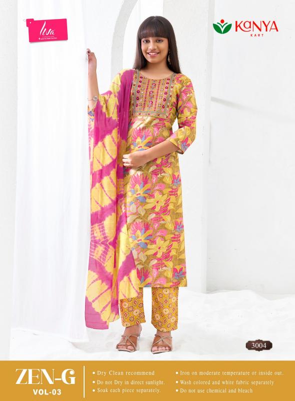 Kanya Zen G vol 3 catalog kids wear wholesale market