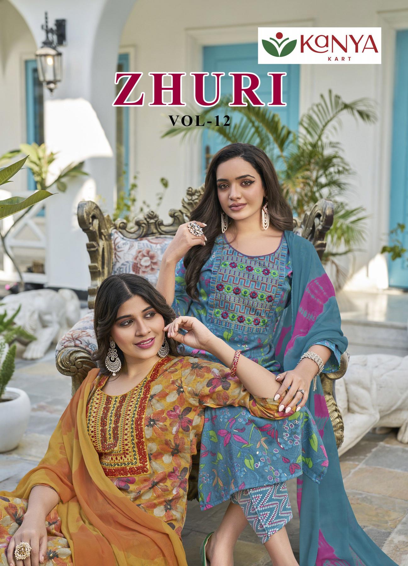 Kanya Zhuri vol 12 catalog wholesale buy kurti cheap