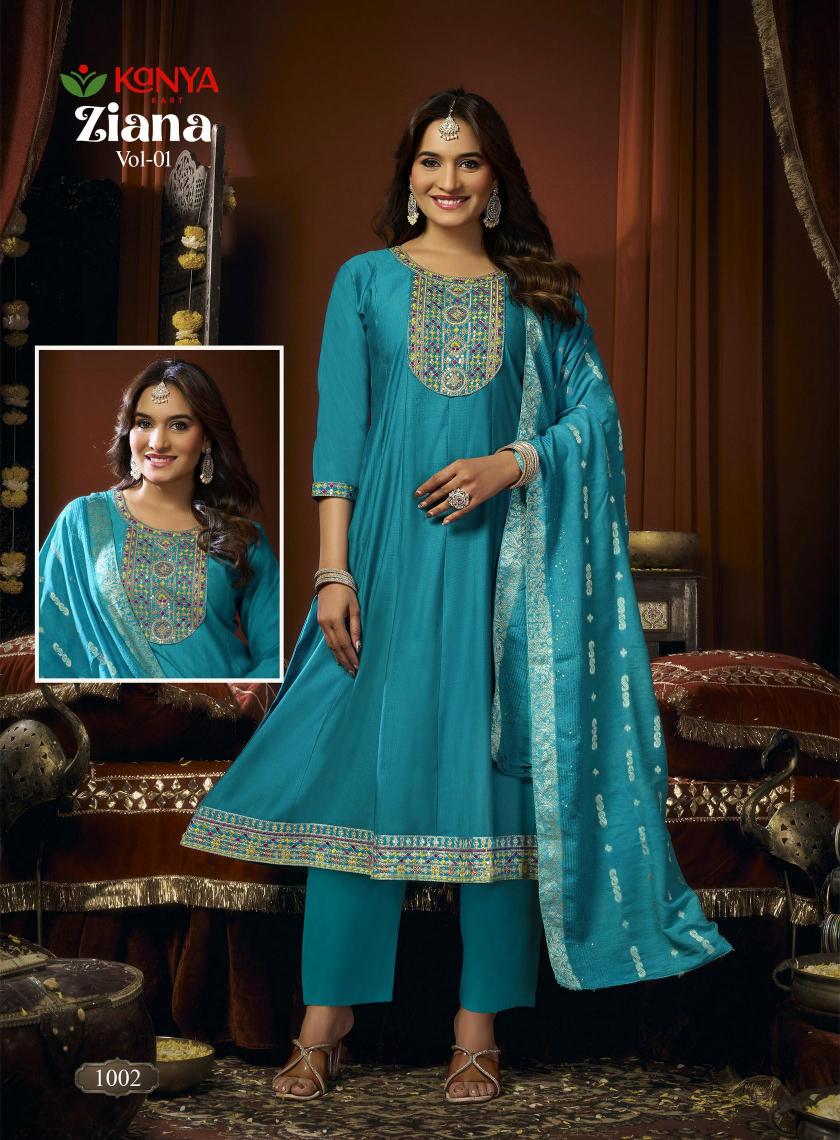 Kanya Ziana vol 1 catalog wholesale best factory for kurtis