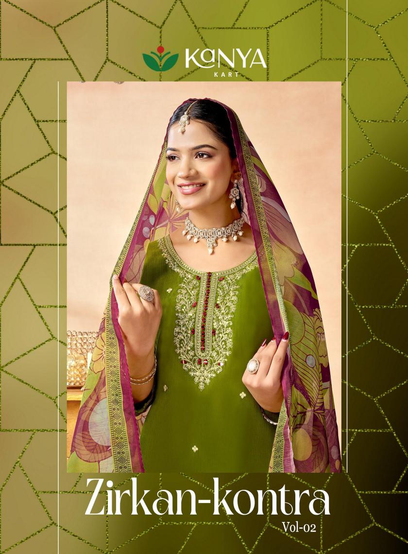 Kanya Zirkan Kontra vol 2 catalog kurti wholesaler in raipur