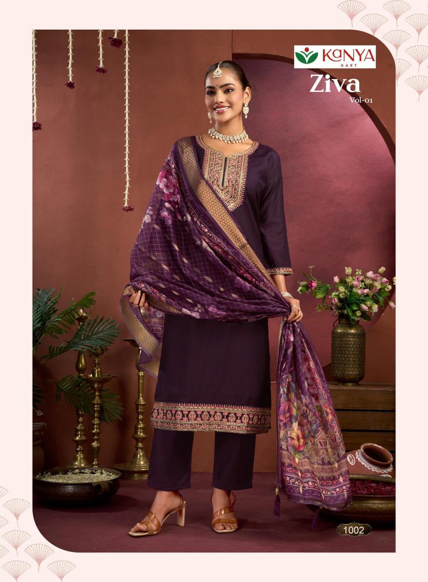 Kanya Ziva vol 1 catalog w brand kurtis wholesale in delhi 