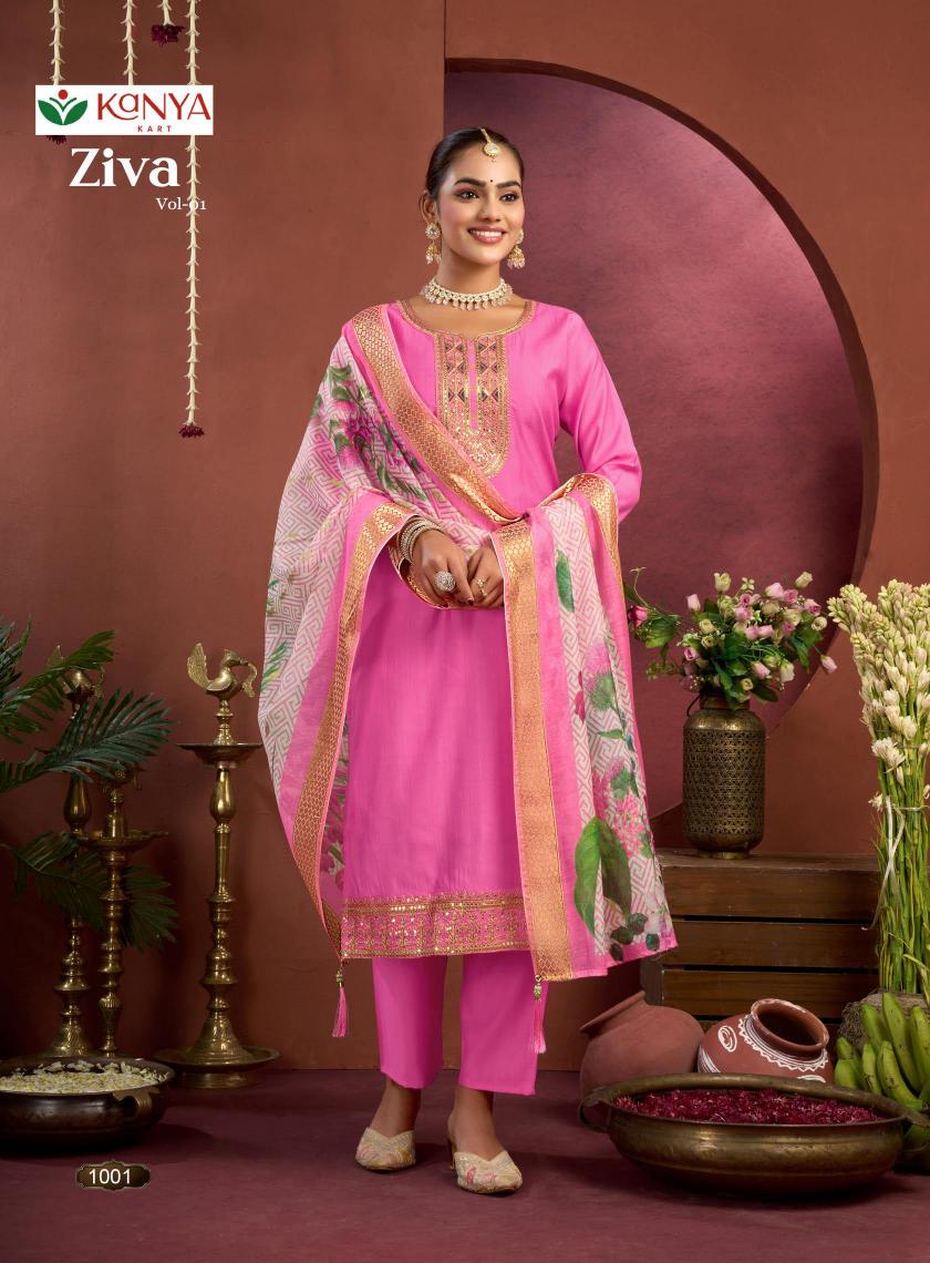 Kanya Ziva vol 1 catalog w brand kurtis wholesale in delhi 