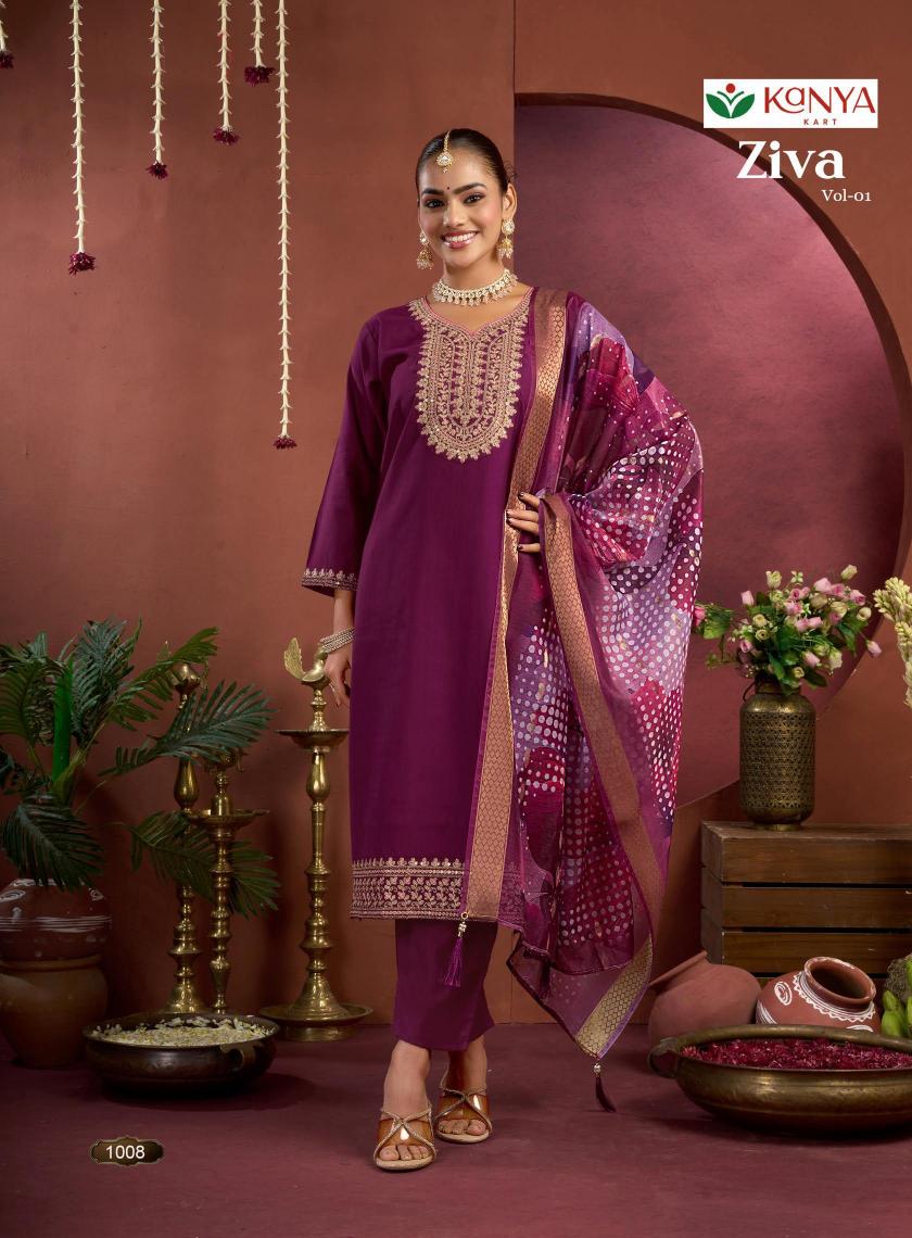 Kanya Ziva vol 1 catalog w brand kurtis wholesale in delhi 
