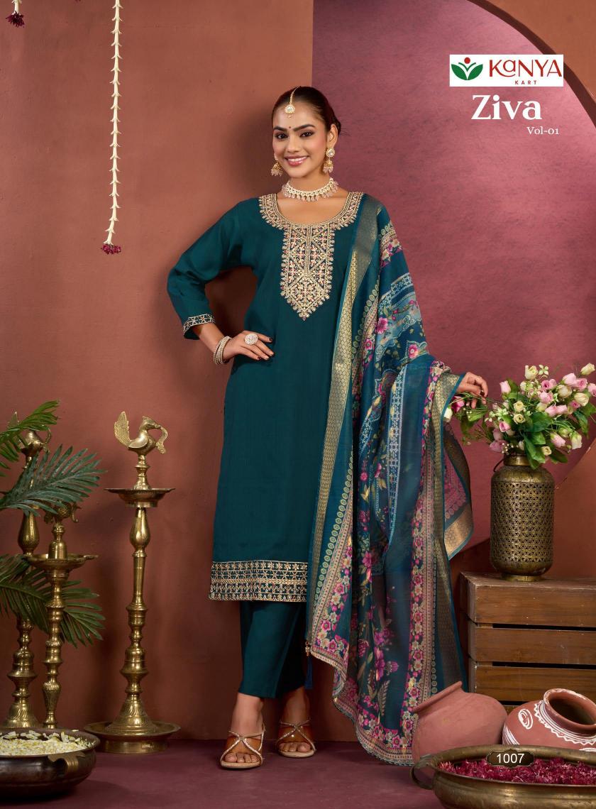 Kanya Ziva vol 1 catalog w brand kurtis wholesale in delhi 