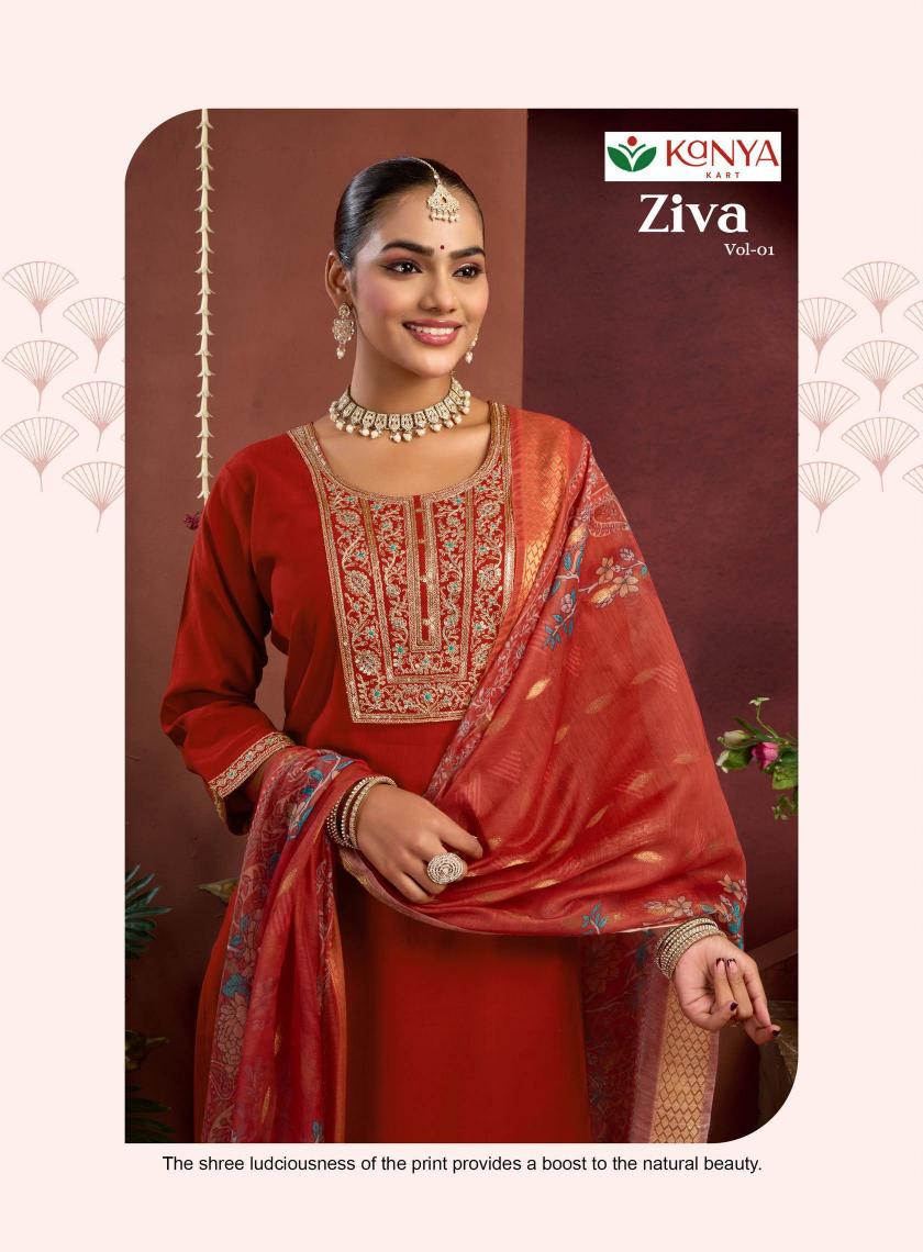 Kanya Ziva vol 1 catalog w brand kurtis wholesale in delhi 