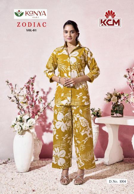 Kanya Zodiac vol 1 catalog co ord set wholesale in bangalore