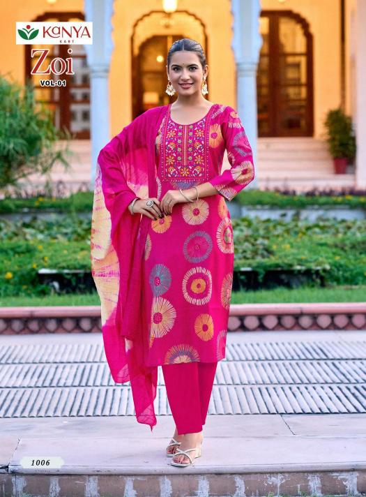 Kanya Zoi vol 1 catalog w branded kurtis wholesale in delhi