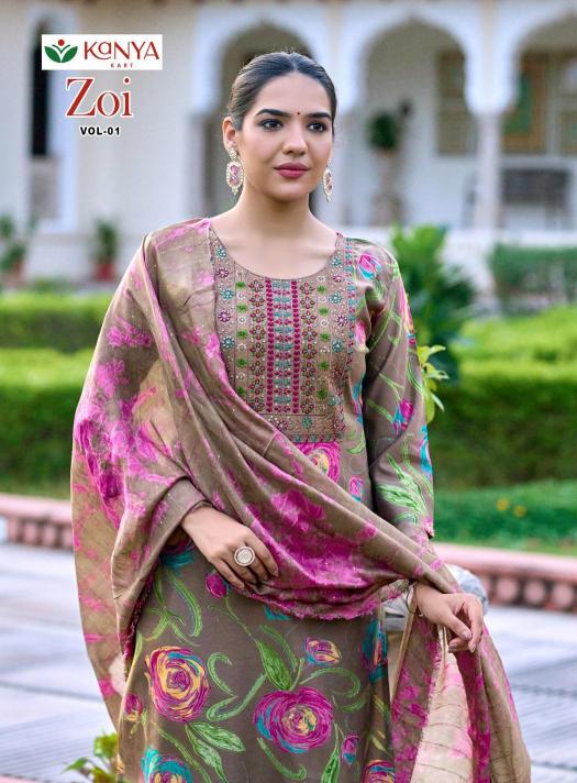 Kanya Zoi vol 1 catalog w branded kurtis wholesale in delhi