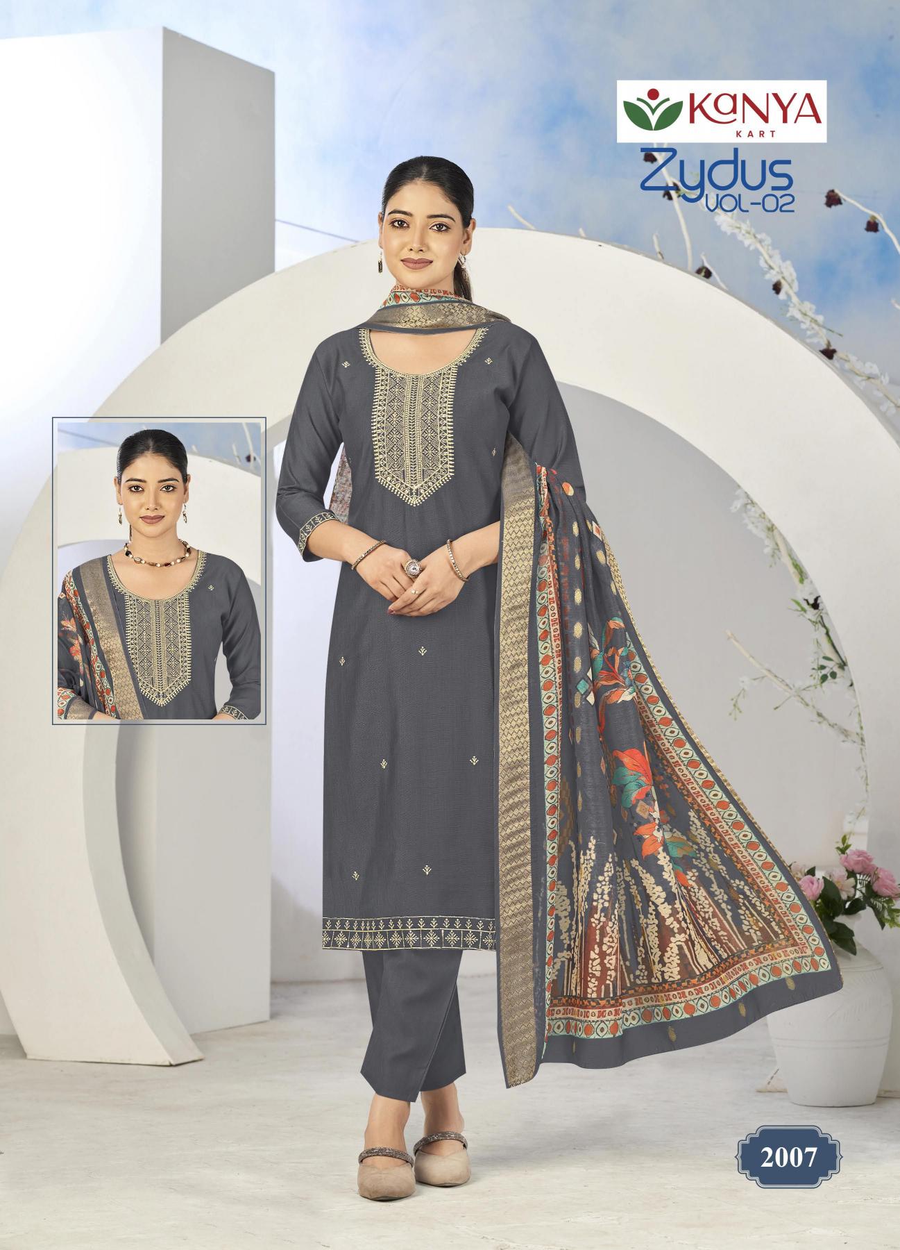 Kanya Zydus vol 2 catalog kurti wholesaler in udaipur