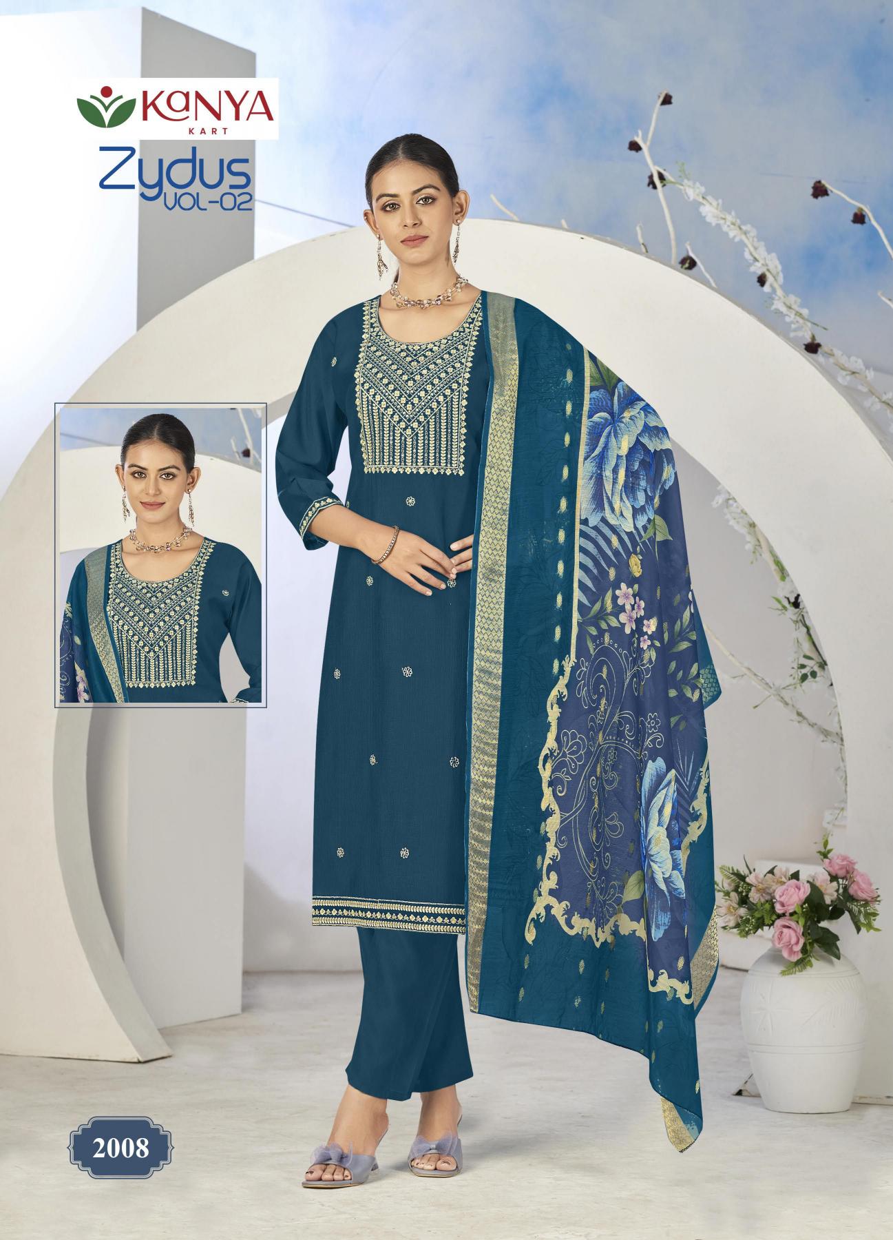 Kanya Zydus vol 2 catalog kurti wholesaler in udaipur