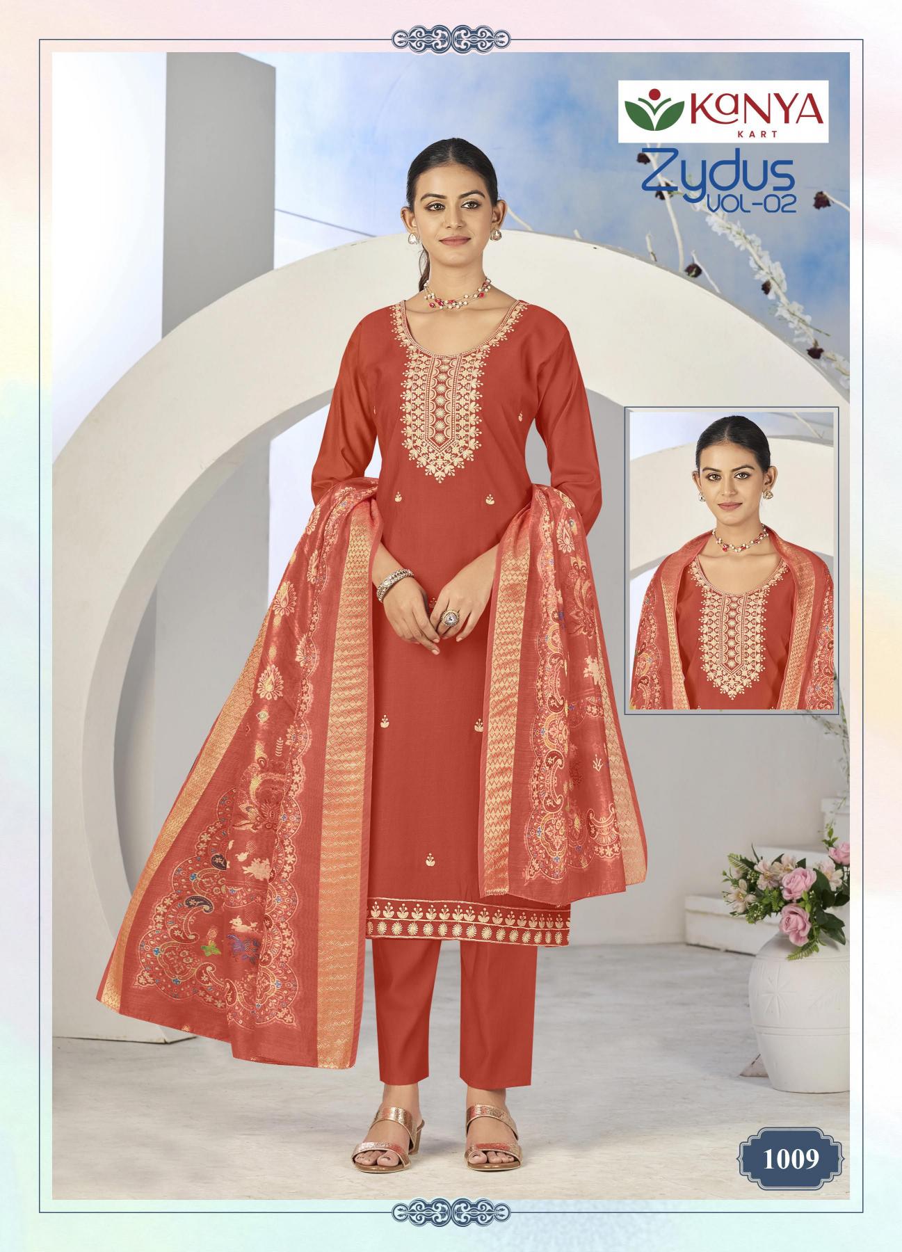 Kanya Zydus vol 2 catalog kurti wholesaler in udaipur