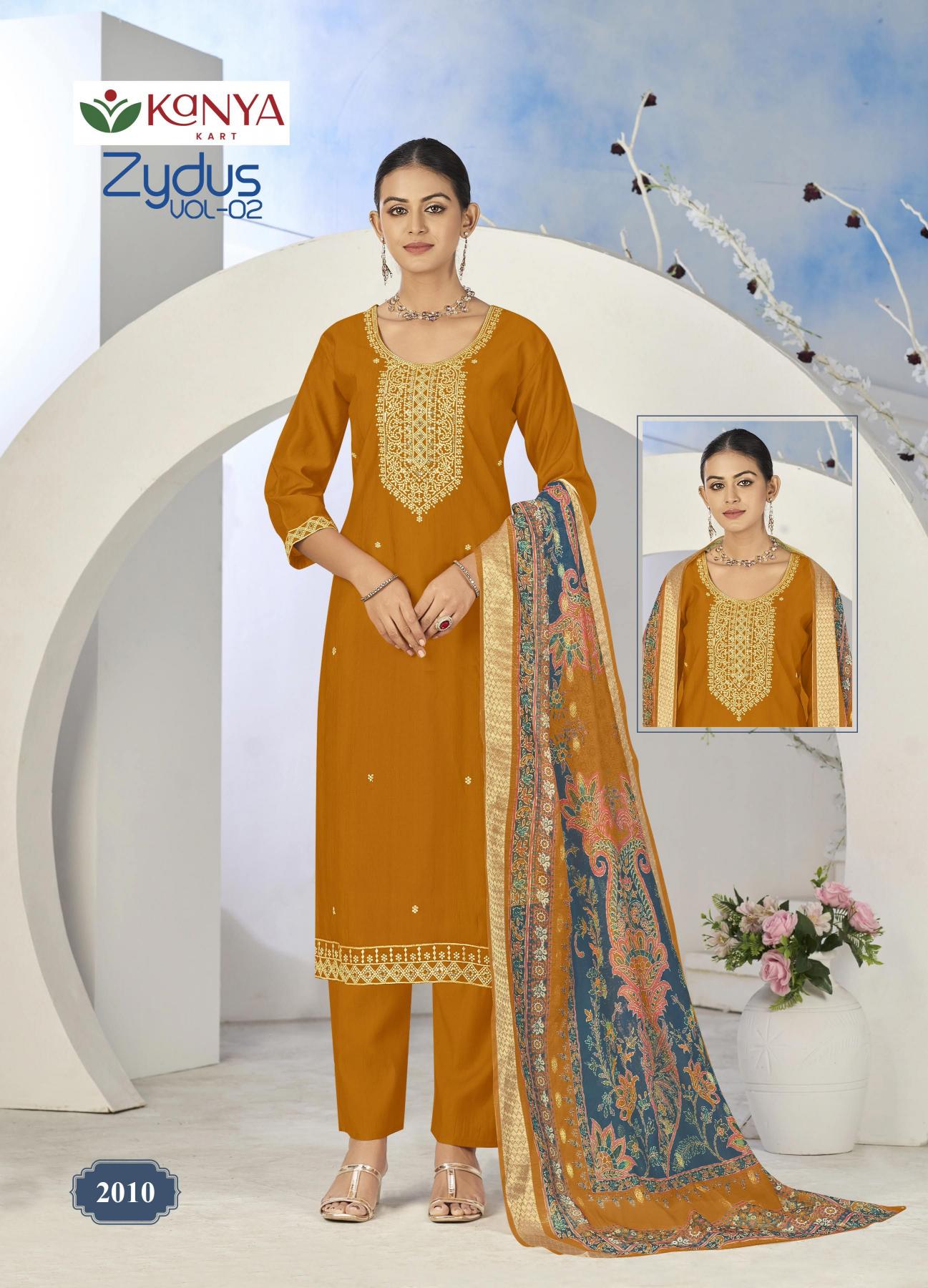 Kanya Zydus vol 2 catalog kurti wholesaler in udaipur