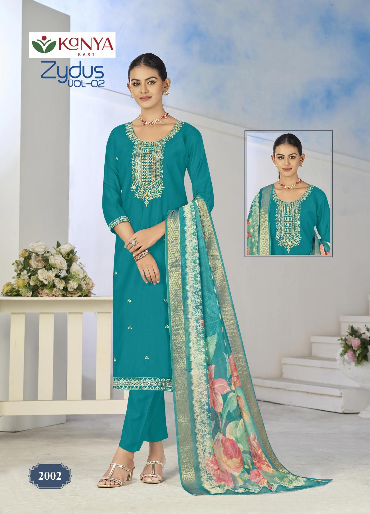 Kanya Zydus vol 2 catalog kurti wholesaler in udaipur